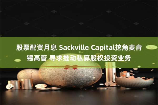 股票配资月息 Sackville Capital挖角麦肯锡高管 寻求推动私募股权投资业务